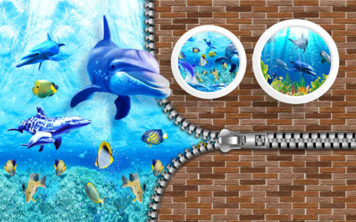 Bring the Underwater Into Your Home With Fish Wallpaper