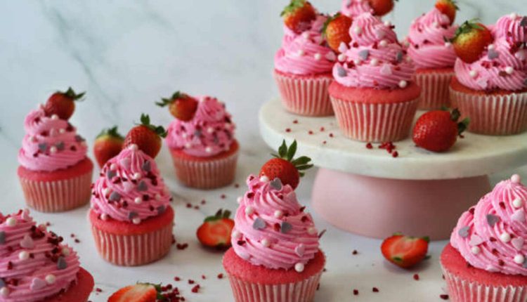 Strawberry Cake Shapes